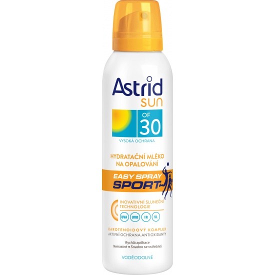 Astrid Sun mléko sprej voděodolné OF 30 - Zahradní a sezónní produkty Opalování